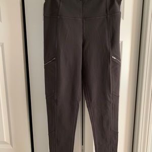 Athleta dark gray leggings size small.